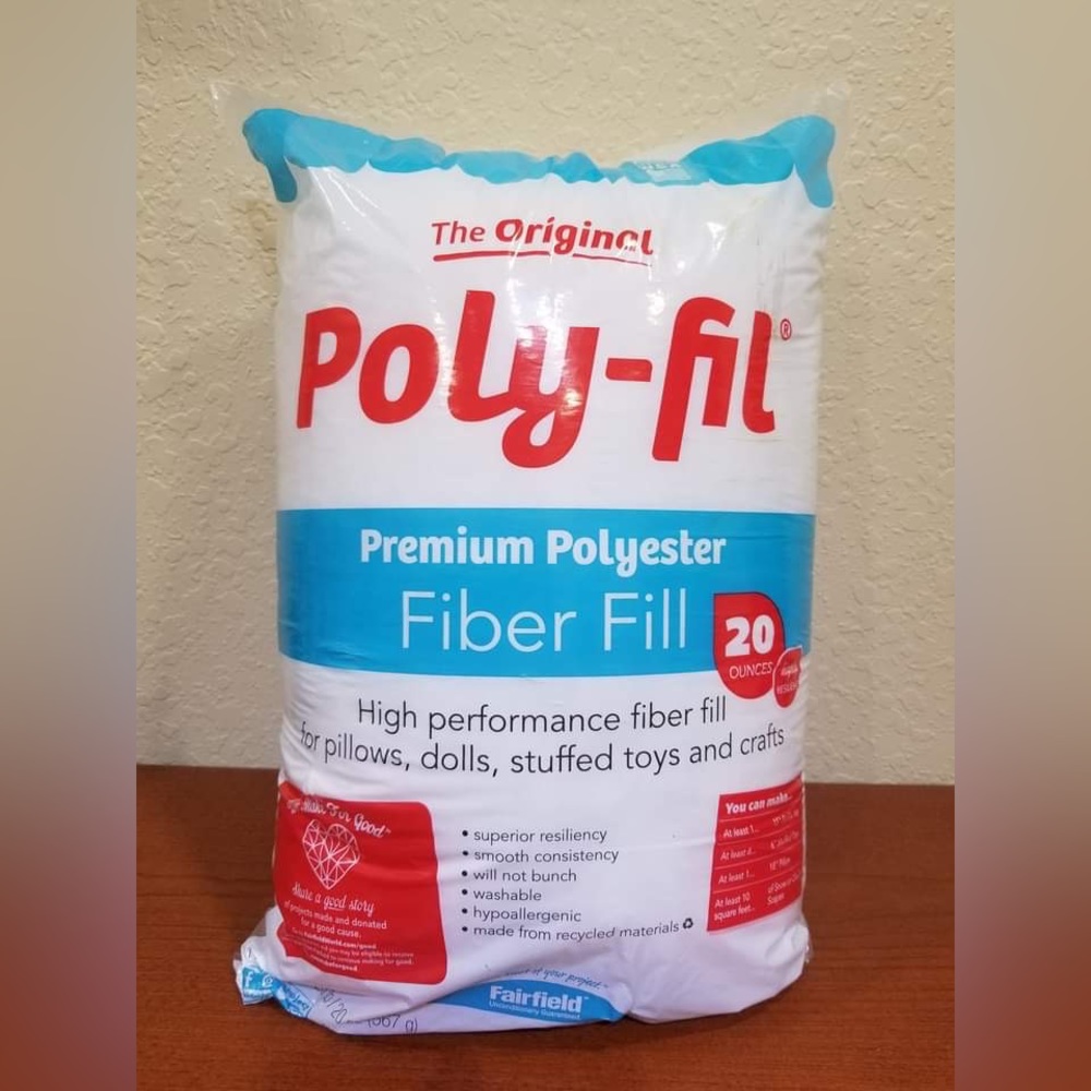 Poly fil stuffing crafts